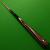 3/4 Maximus Legend snooker cue - Ash, Ebony & Snake wood - view 7