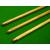 3 x 1pc Cannon snooker cues, rack cues - club cues - view 5