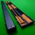 3/4 Black cue case - view 2