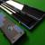 1pc Baize Master Wide Black & Blue cue case (Holds 3 cues) - view 3