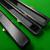 1pc Peradon slim real leather cue case Black (Holds 1 cue) - view 2