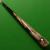 3/4 Maximus Legend Plus snooker cue - Ash, Ebony & Pale Moon (B) - view 2