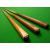 3 x 1pc Cannon snooker cues, rack cues - club cues - view 2