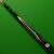 3/4 Maximus Legend snooker cue - Ash, Ebony & Macassar (A) - view 1