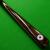 3/4 Maximus Legend Plus snooker cue - Ash, Ebony & Siam Rose 1 - view 2