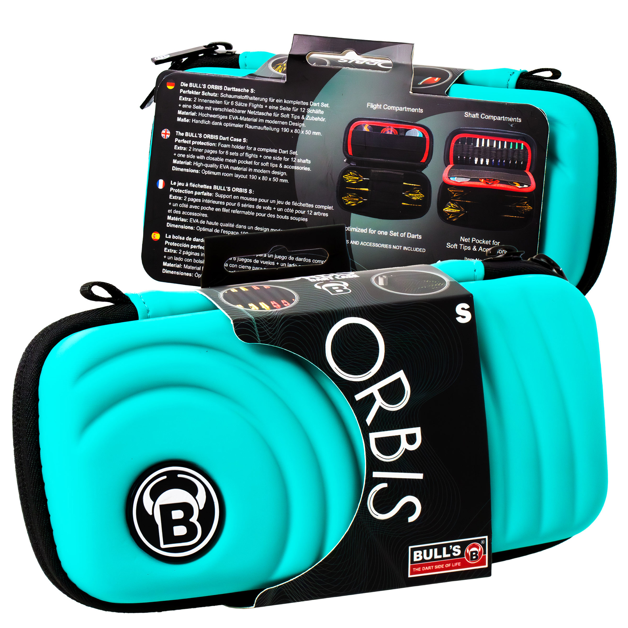 Bulls Orbis S dart case Mint