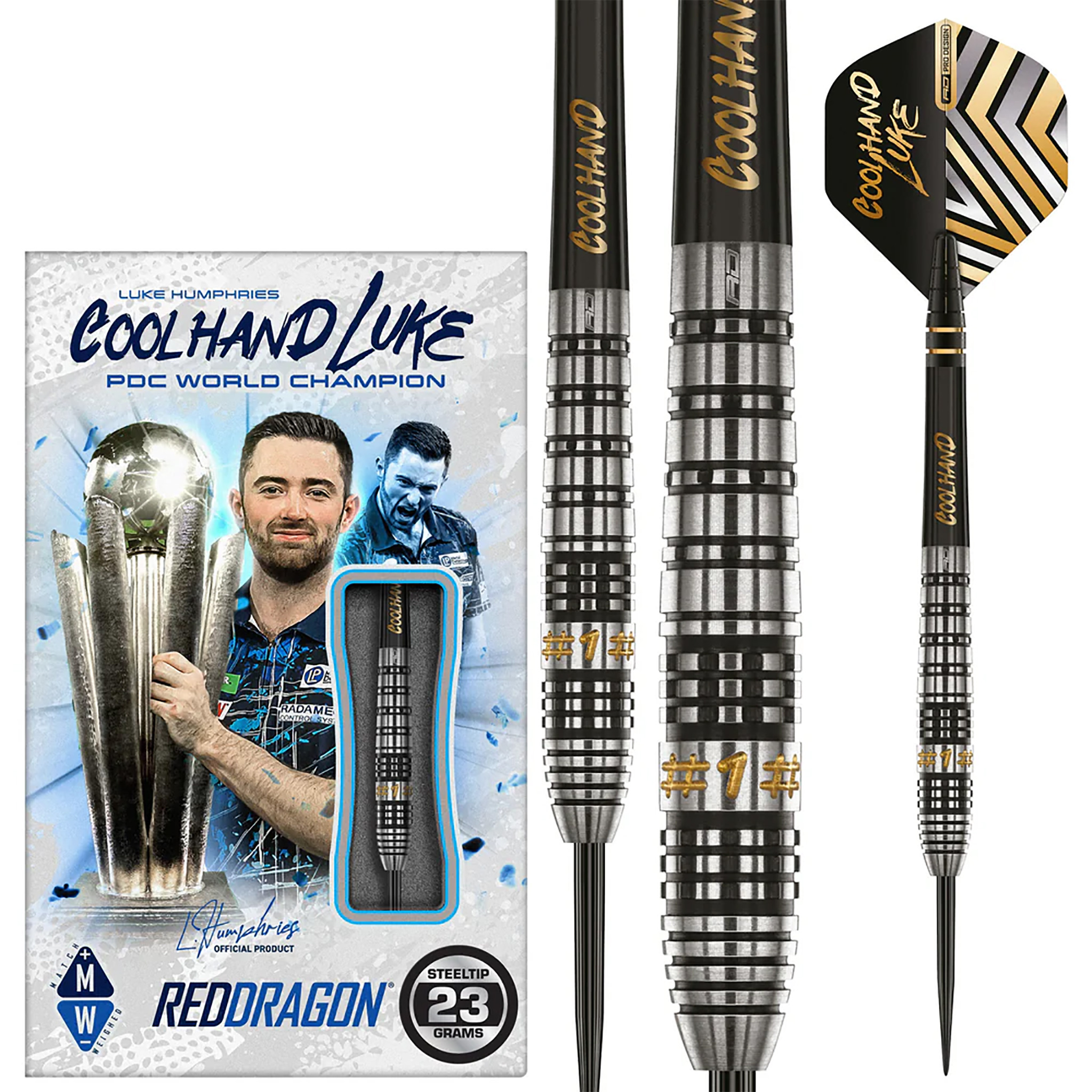 LUKE HUMPHRIES PRESTIGE DARTS SET