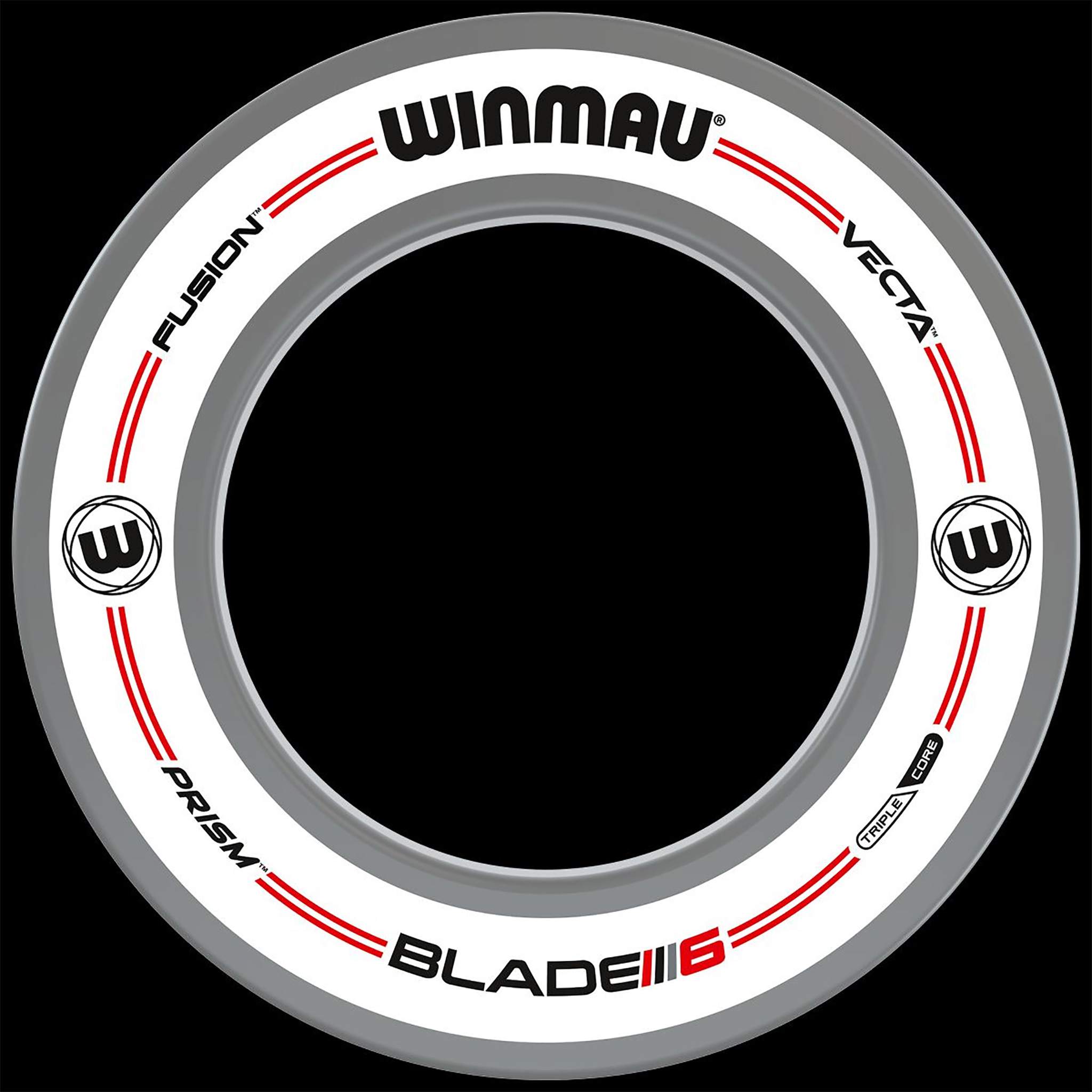 Winmau Pro Line Original White Dartboard Surround 4449