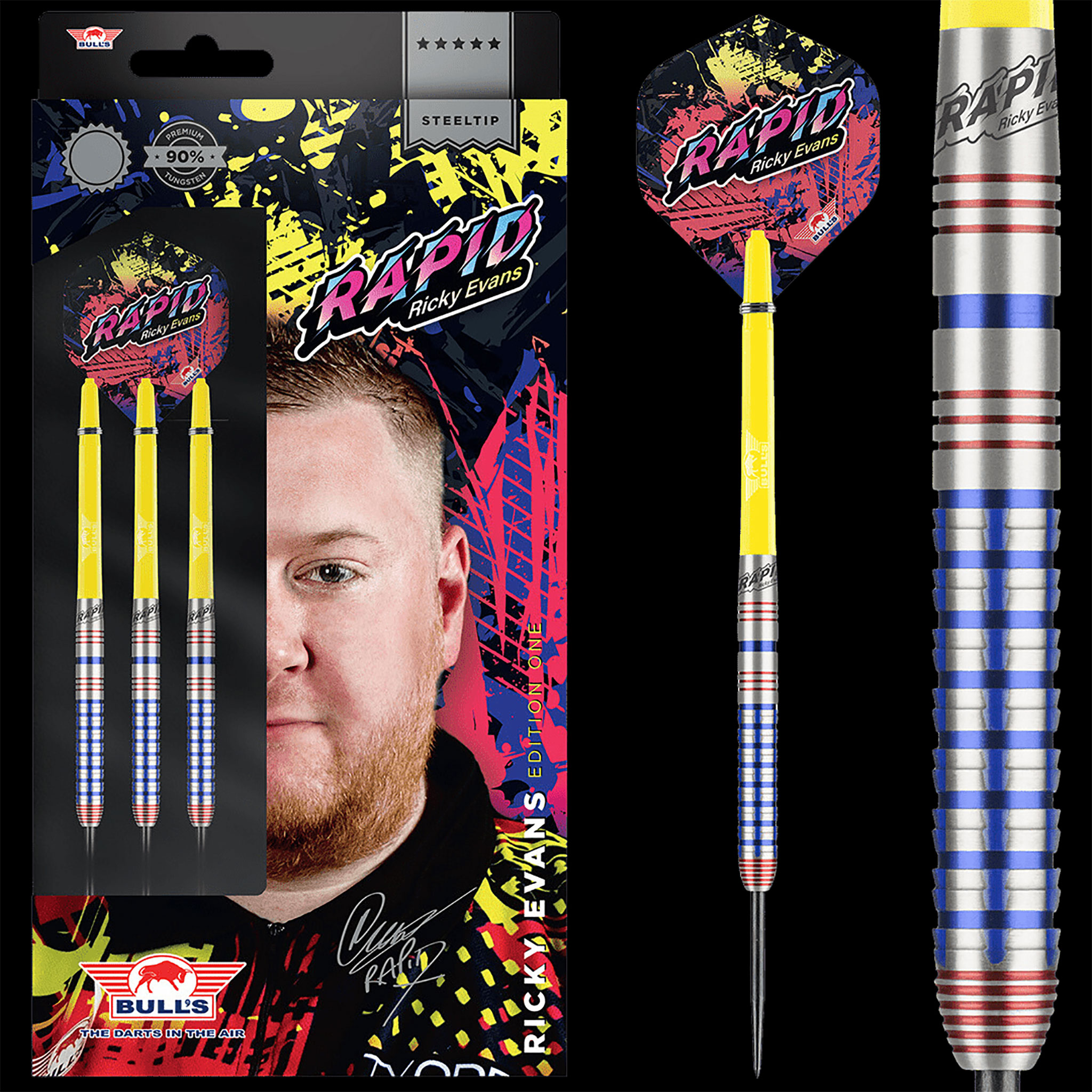 Ricky Evans darts set 90% Tungsten