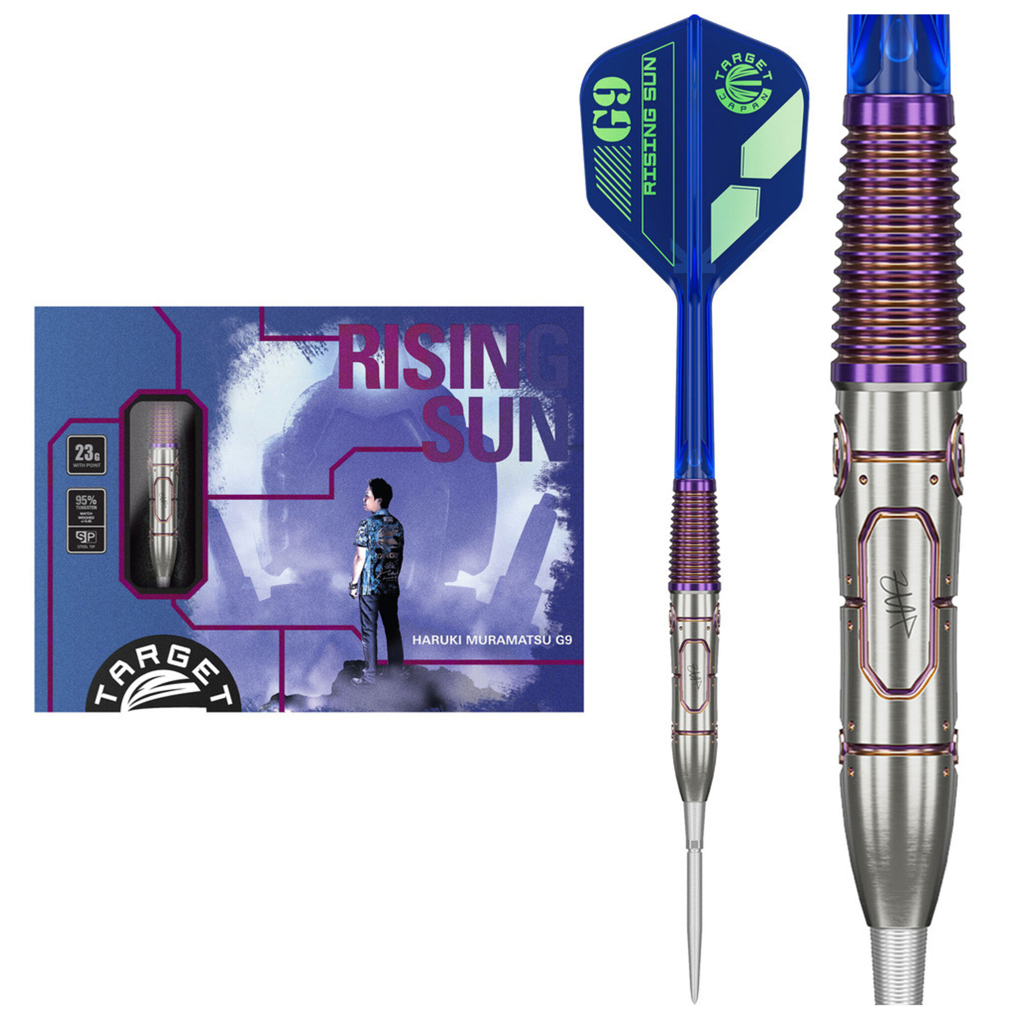 Haruki Muramatsu Rising Sun G9 SP darts set