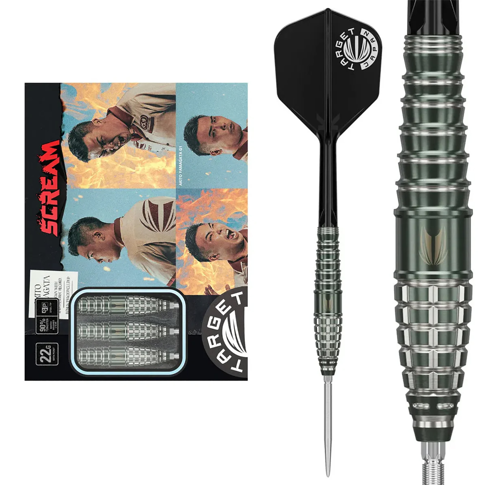 Akito Yamagata Scream Gen 1 SP darts set