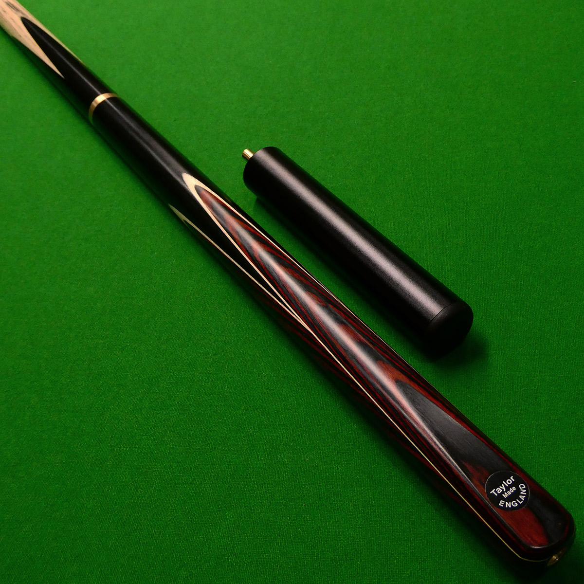 3/4 Taylor Special Brown Hand Spliced Pool cue + Mini Butt
